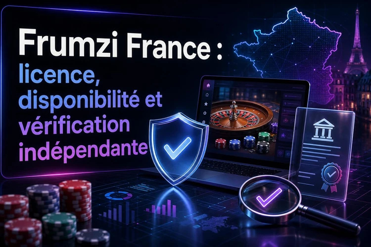 Frumzi France: licence, disponibilité et vérification indépendante