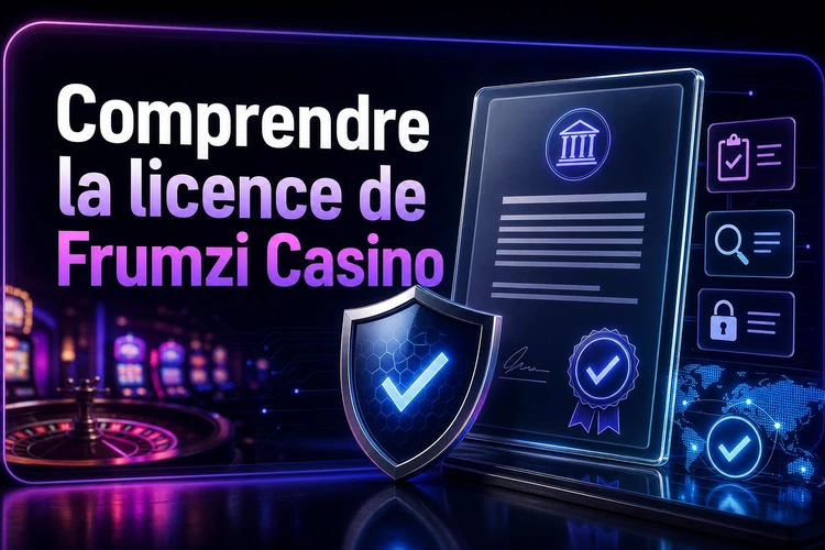 Comprendre la licence de Frumzi Casino