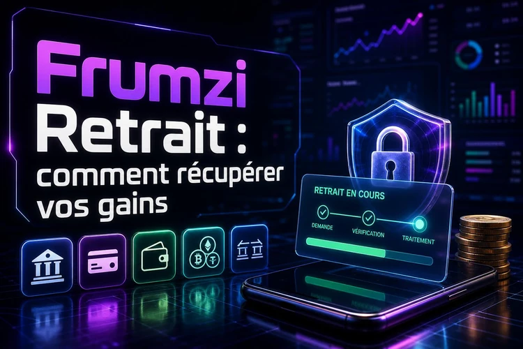 Frumzi Retrait: comment récupérer vos gains