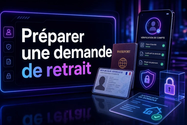 Ce qu'il faut préparer avant de demander un retrait